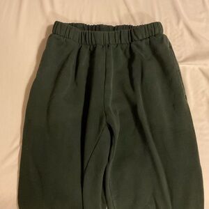 Brandy Melville Dark Green Sweatpants